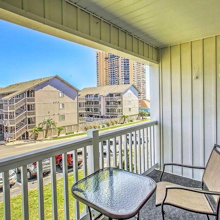Myrtle Beach Condo With Balcony Walk To Beach! エクステリア 写真