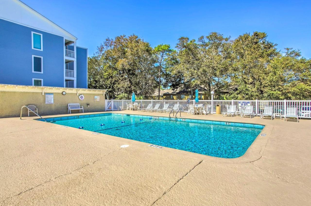 Myrtle Beach Condo With Balcony Walk To Beach! エクステリア 写真