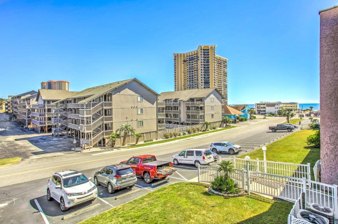 Myrtle Beach Condo With Balcony Walk To Beach! エクステリア 写真