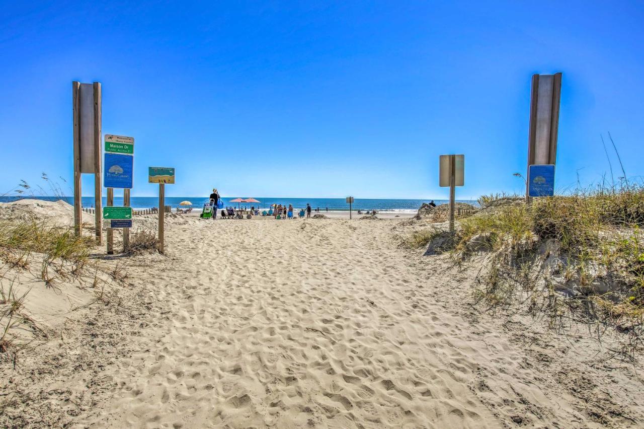 Myrtle Beach Condo With Balcony Walk To Beach! エクステリア 写真