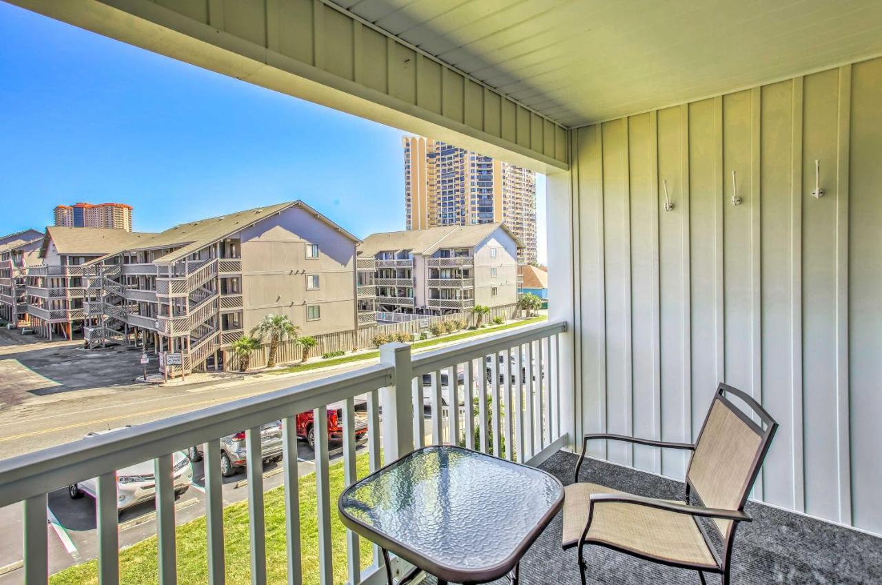 Myrtle Beach Condo With Balcony Walk To Beach! エクステリア 写真